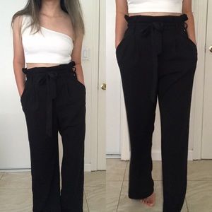 High Rise Flare Pants